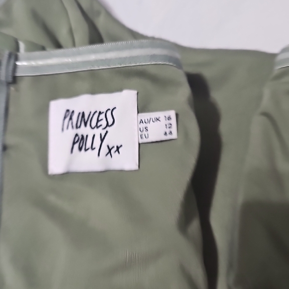 Green Croc-Embossed Bandeau Top - Picture 2 of 7